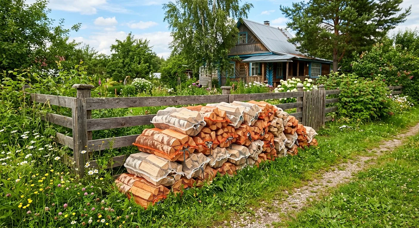 Дрова для дачи в Барнауле